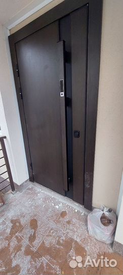 Установка входных дверей (новые/б.у)