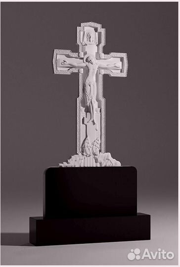 Крест из гранита на могилу