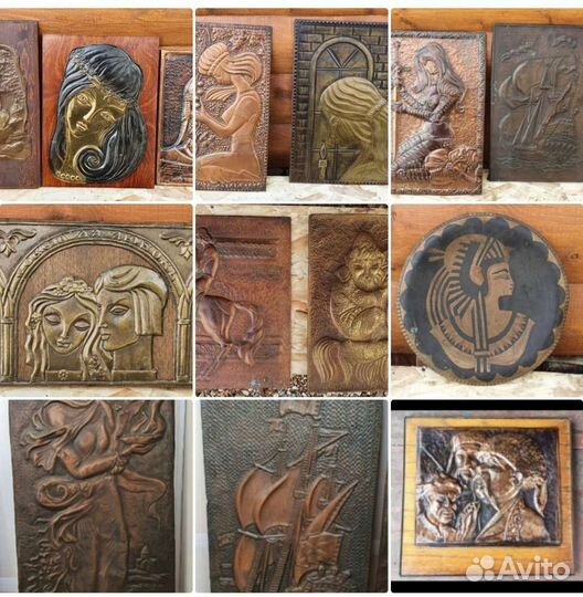 Панно Чеканки картины СССР