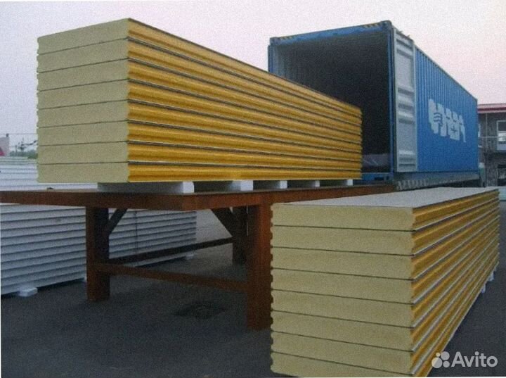 Сэндвич панели стеновые пир от 200 м2