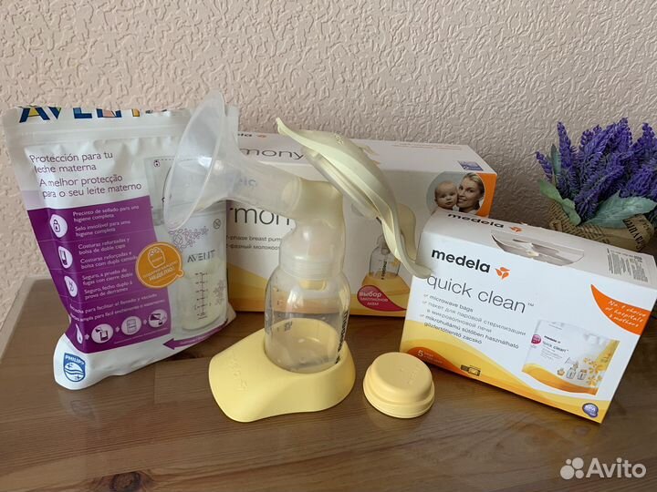 Молокоотсос medela ручной