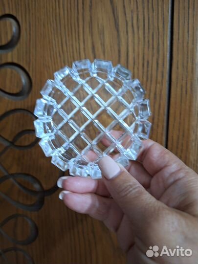 Хрустальные розетки. Чехия