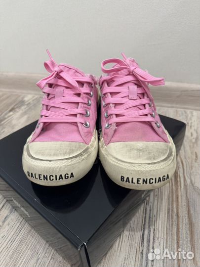 Кеды Balenciaga paris mule destroyed оригинал