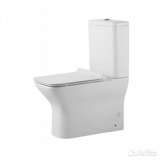 Унитаз напольный Agger с бачком с сиденьем микроли