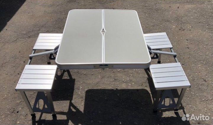 Стол со стулями раскладной для кемпинга