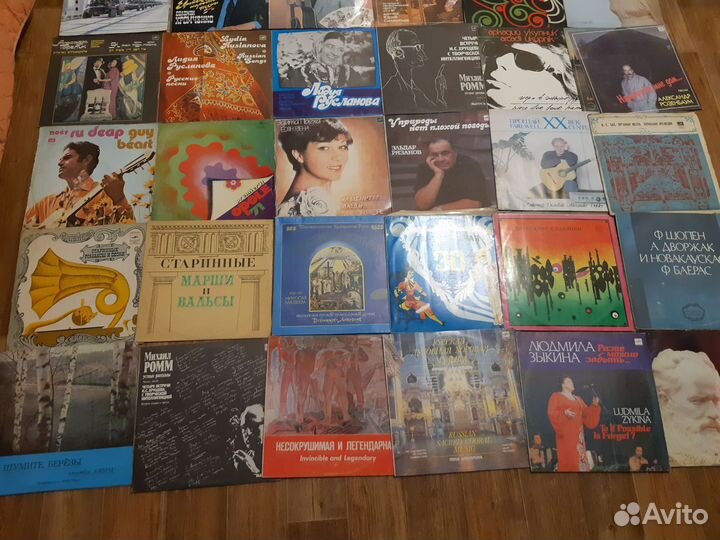Виниловые пластинки СССР