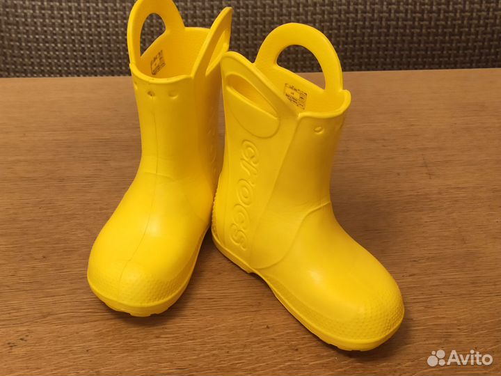 Детские сапоги crocs размер c13