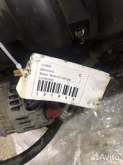 Двигатель не nissan note 1.6
