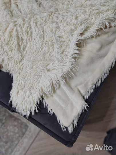 Плед пушистый двухсторонний