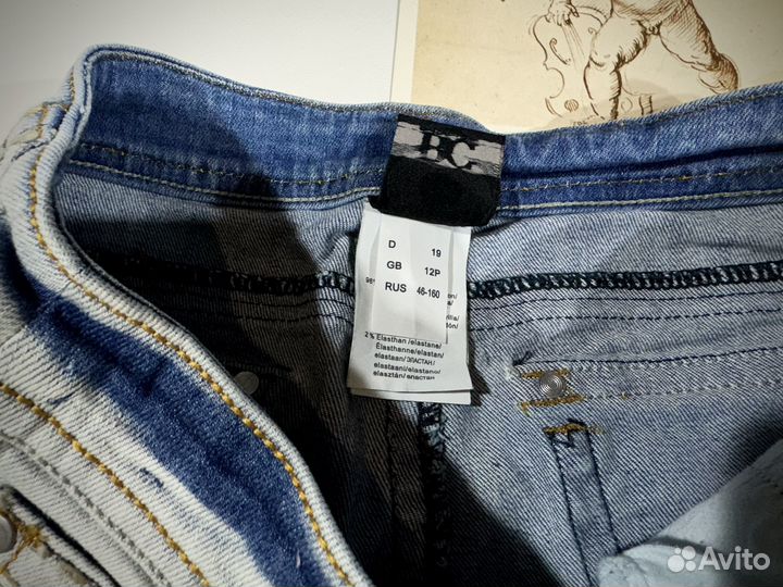 Джинсы Chrome hearts type (opium sk8 drill )