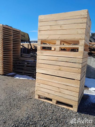 Деревянный ящик кантейнер