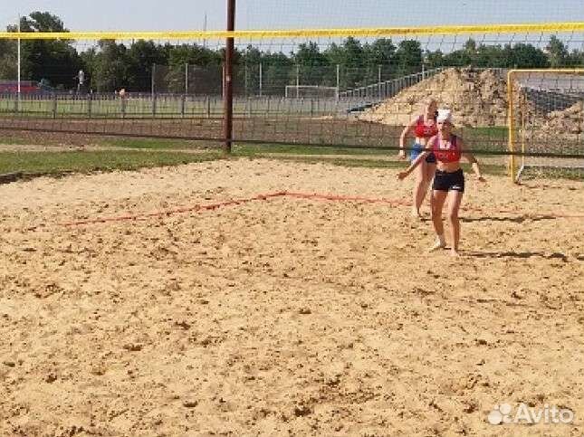 Песок для спортивных площадок кварцевый