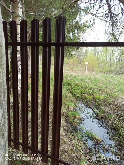 Евроштакетник железный штакетник
