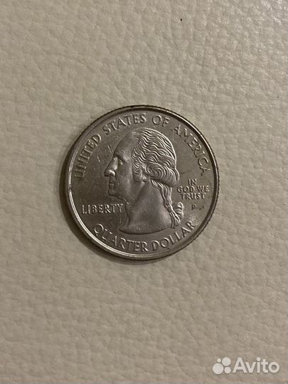 Liberty quarter dollar 1989 год