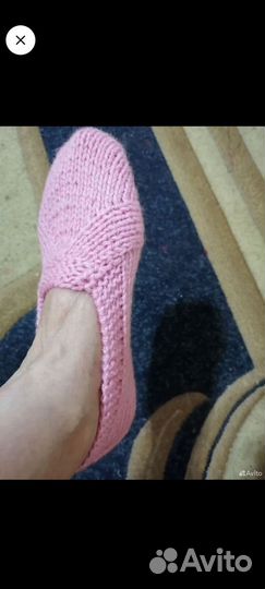 Вязаные носки- следки