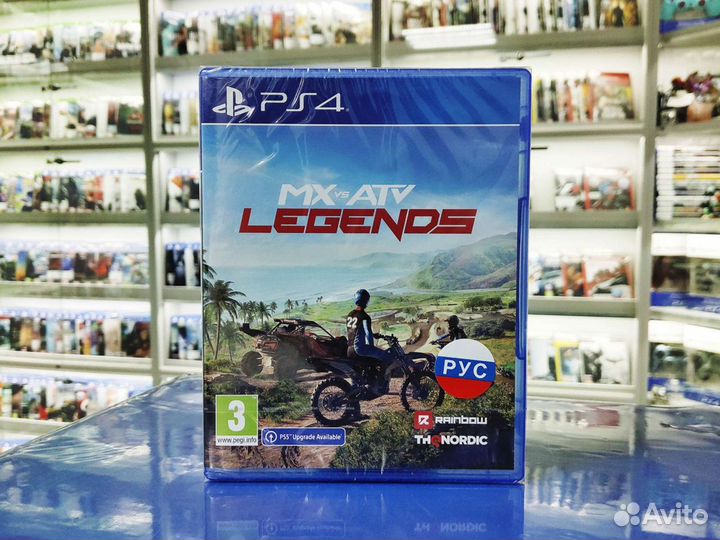 Диск PS 4 MX vs ATV Legends