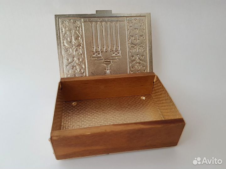Коробка для папирос шкатулка СССР ВДНХ