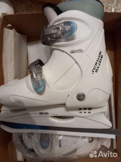 Коньки трансформер 33 по 35 размер
