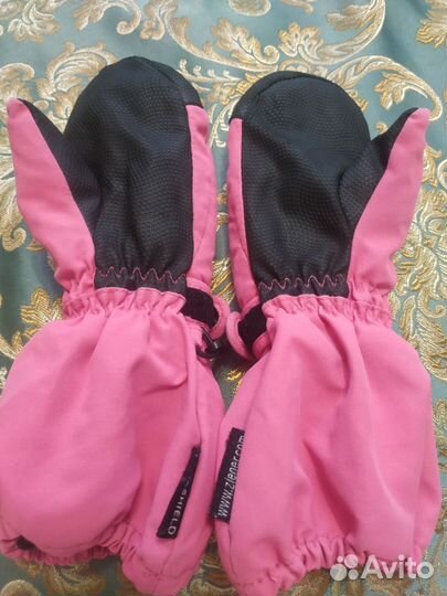 Варежки краги зимние