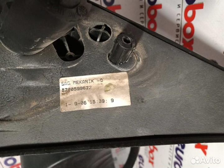 Зеркало правое механическое Renault Clio /Symbol