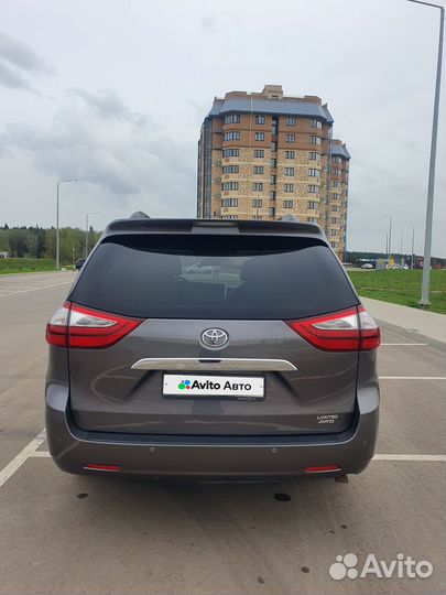 Toyota Sienna 3.5 AT, 2016, 140 000 км