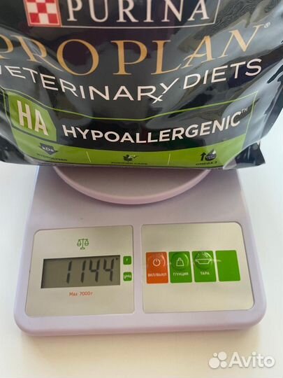 Корм для собак Purina pro plan HA hypoallergenic