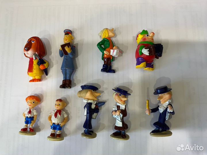 Kinder ландрин Чебурашка и крокодил Гена