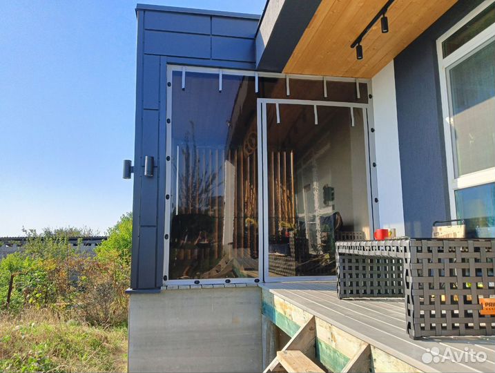 Мягкие окна для беседок и веранд