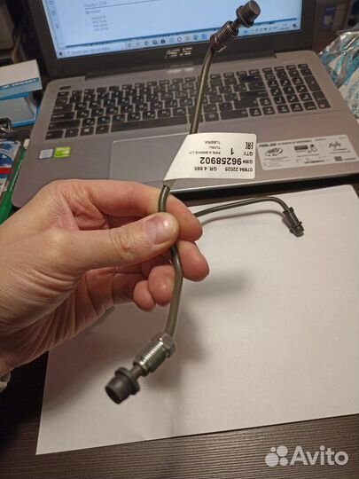 Трубка тормозная daewoo Matiz chevrolet Spark