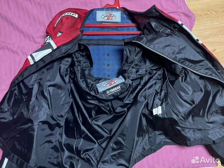 Мотокуртка с защитой спины(черепашка) и локтей