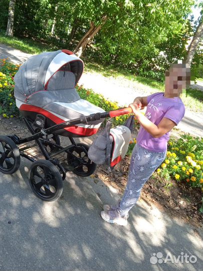 Коляска 2 в 1 adamex