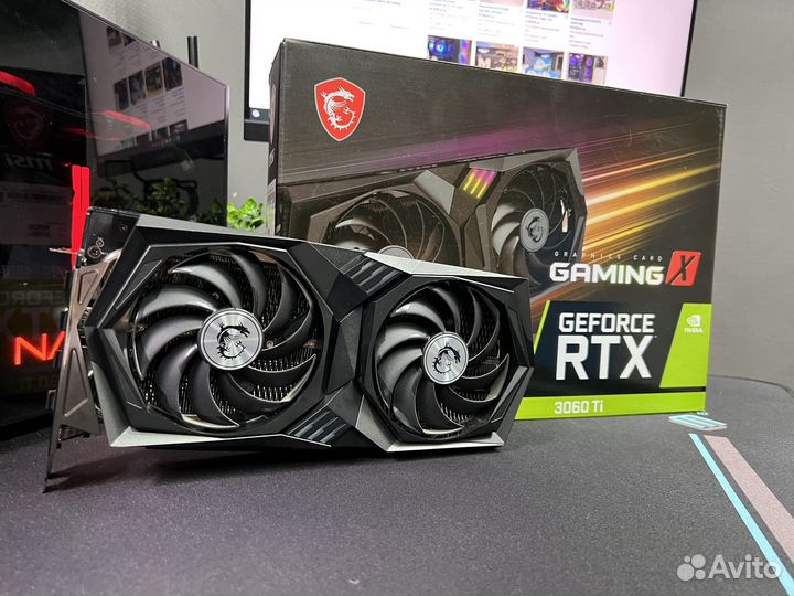 Видеокарта RTX3060Ti MSi GamingX гарантия ситилинк