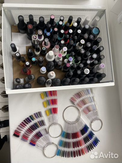 Гель лак, стемпинг, файлы сталекс, слайдеры