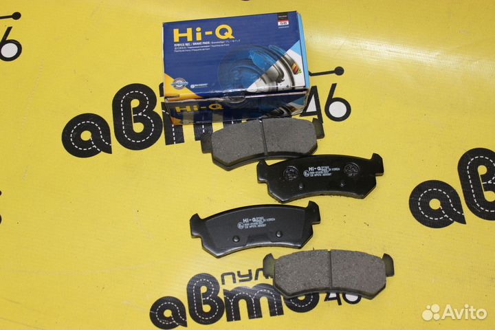 Колодки тормозные задние Lacetti Nubira Aveo