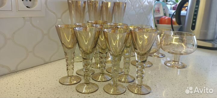 Бокалы, рюмки,мороженицы