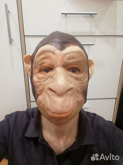 Маска обезьяны, карнавальная