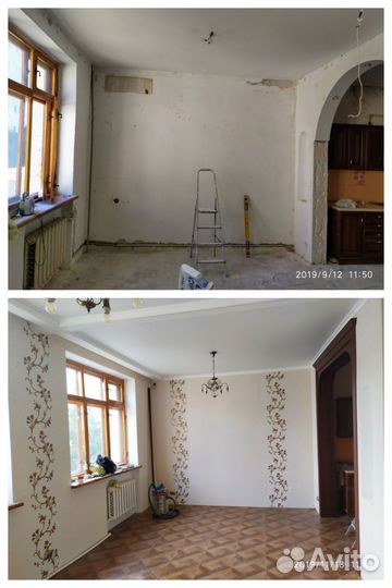 Ремонт квартир под ключ отделочные работы