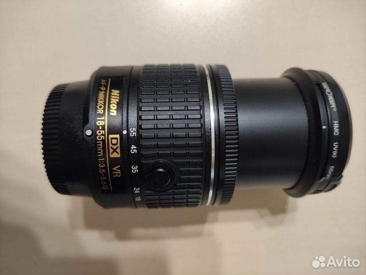 Объектив AF-P nikkor 18-55mm 1:3.5-5.6G VR