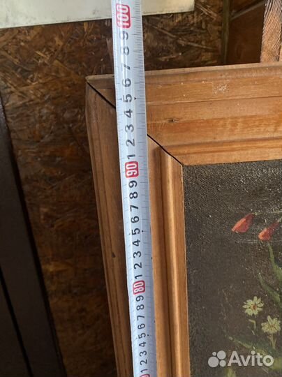 Картина маслом на холсте в раме