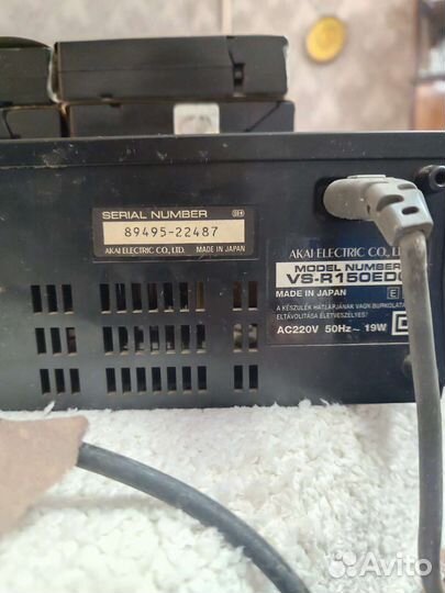 Видеомагнитофон