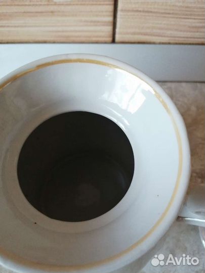 Чайник заварочный стеклянный, керамический