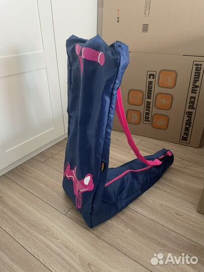 Самокат+чехол maxi micro deluxe