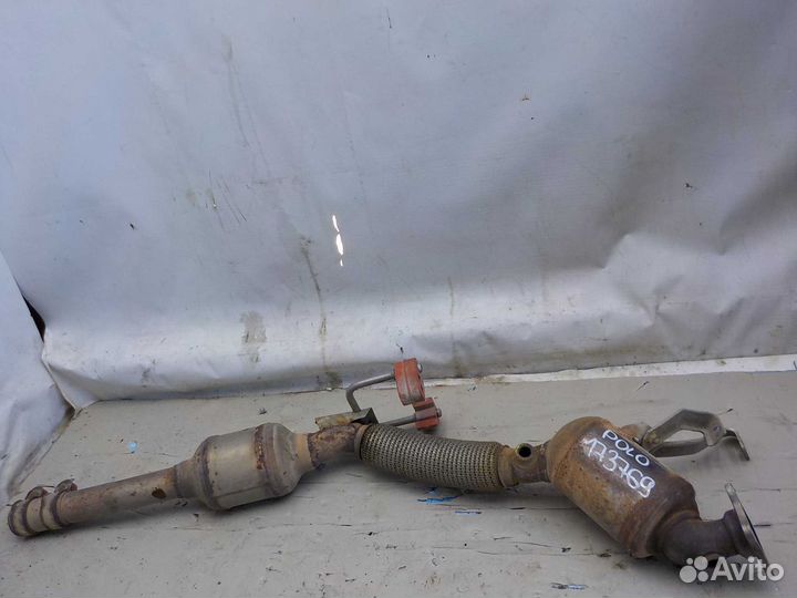 Приемная труба volkswagen polo