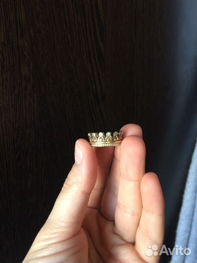 Бриллиантовое кольцо-корона