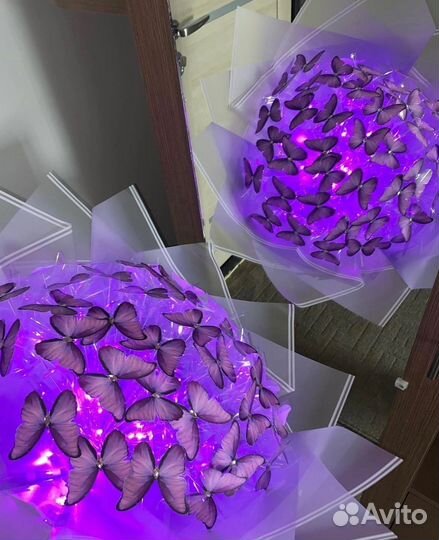 Шикарные букеты из бабочек