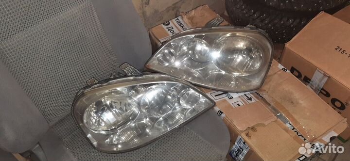 Фары на chevrolet lacetti седан передние