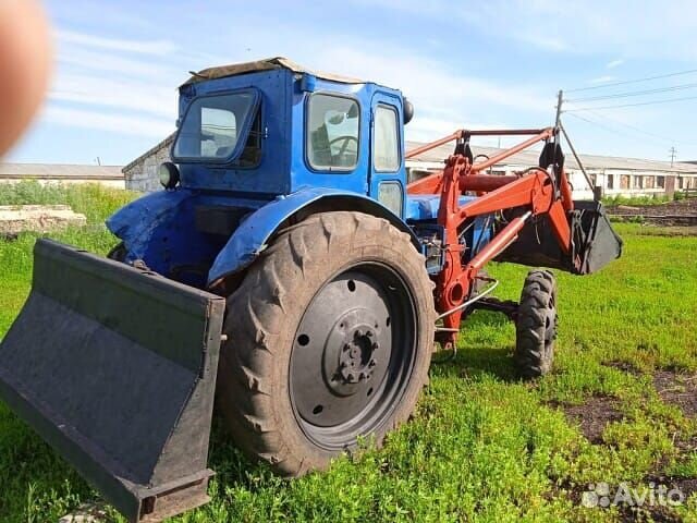 Трактор ЛТЗ Т-40АМ с КУН, 1988