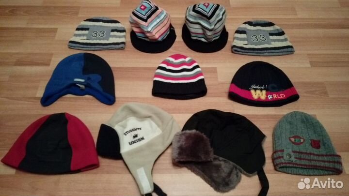 Разные Шапки р.50-54, Reima р.52-54, Icepeak р.54