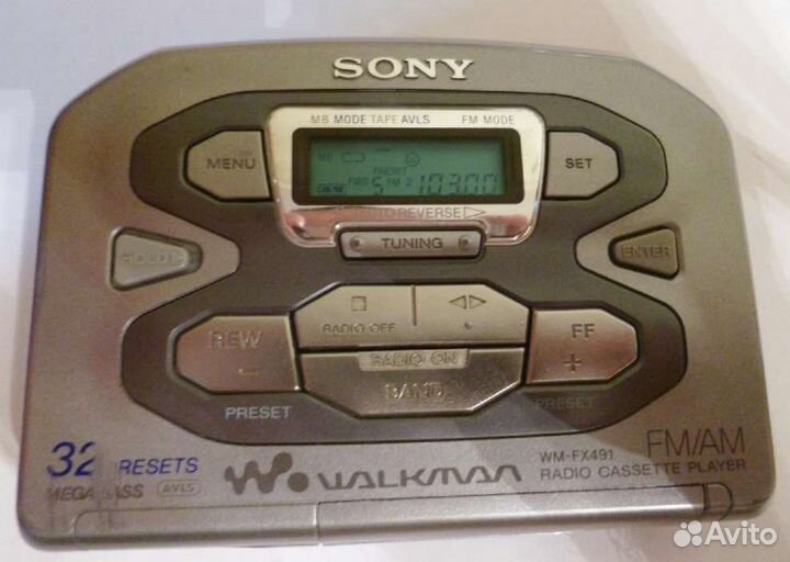 Кассетный плеер sony walkman