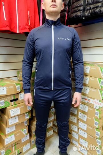 Разминочный костюм ARS Base Man, т.синий